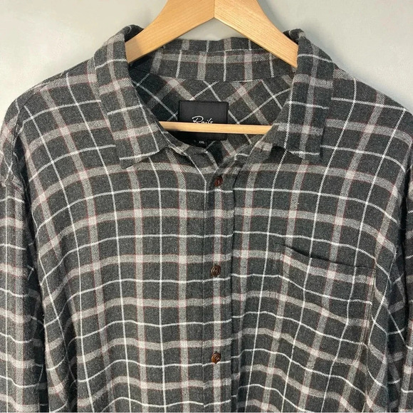 Rails Men’s Felix Button Down long Sleeve Plaid Shirt Size XXL - Picture 2 of 10